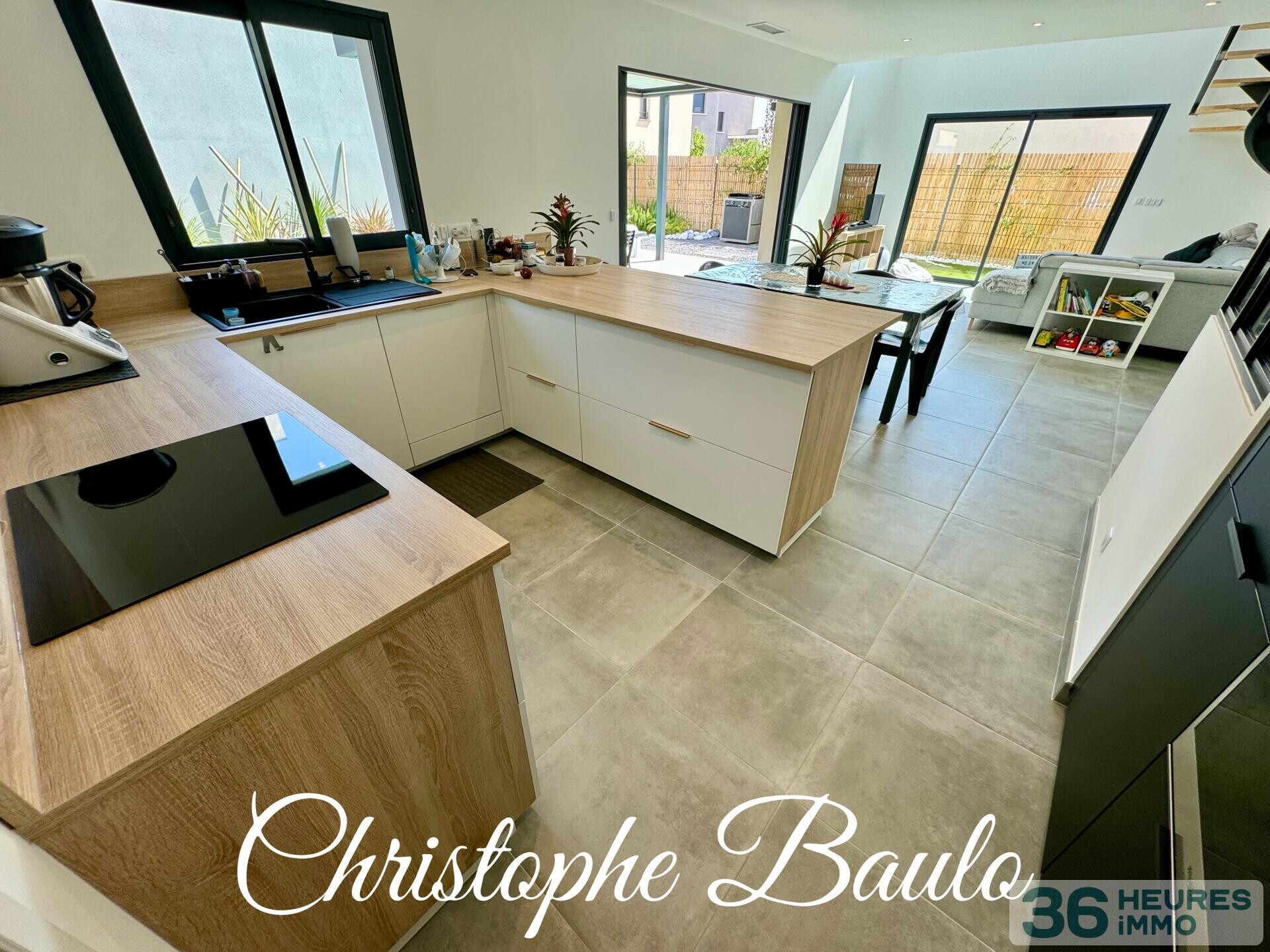 dépt hérault (34), à vendre à valergues, maison t5 de 2023 112m² + piscine + garage + 333m2 terrain