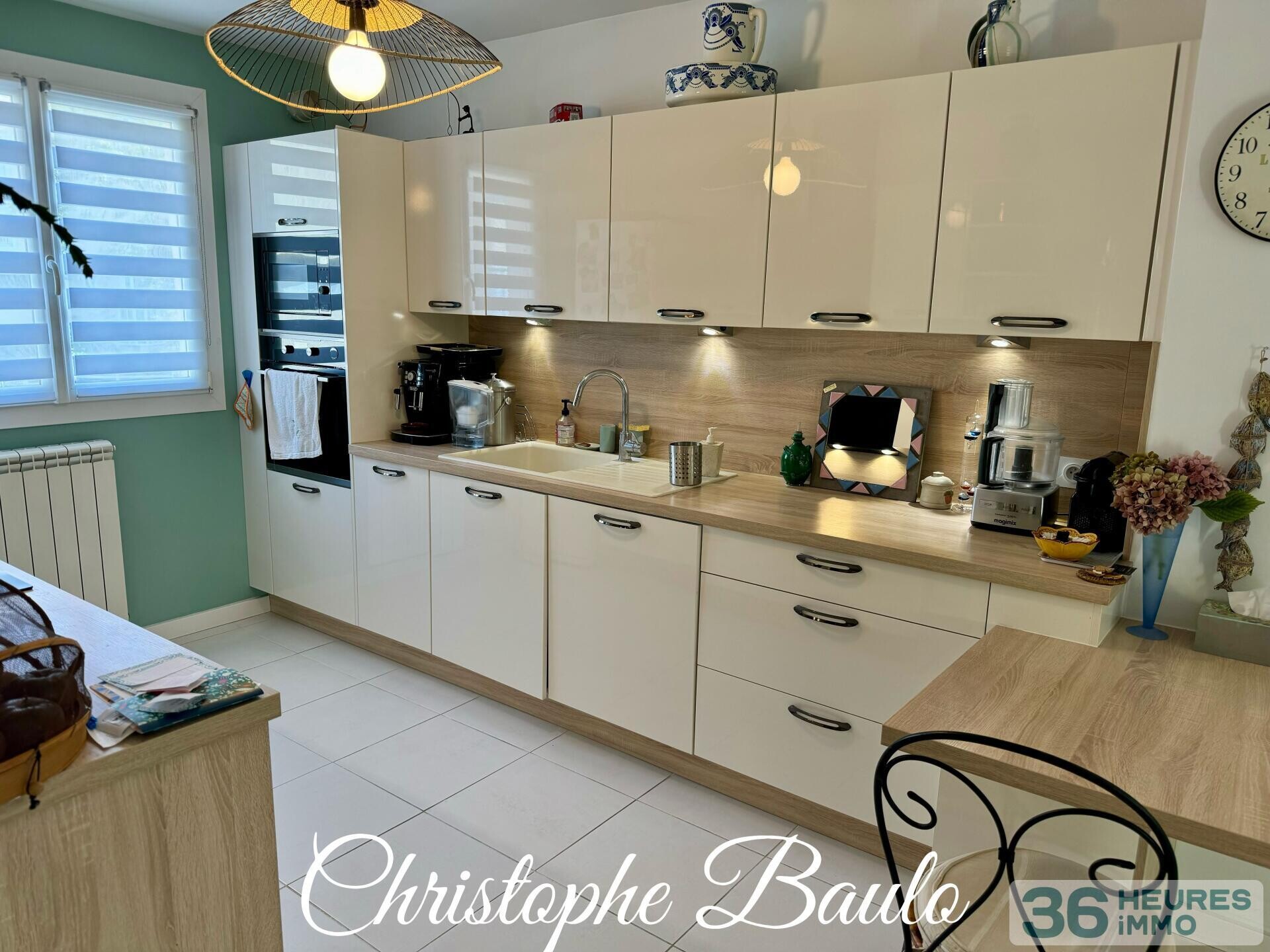 Dépt Hérault (34), à vendre à Montpellier quartier Sabines, maison T4 85m2 + grand garage + 220m2 terrain