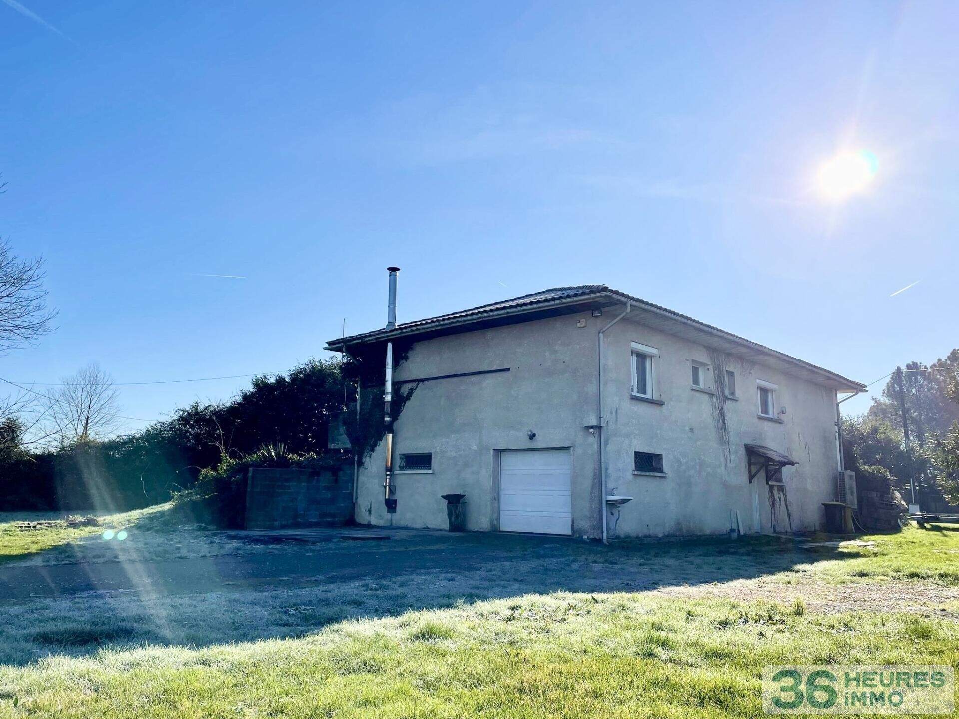 Sympathique maison de 130 m2 avec grand espace de stockage