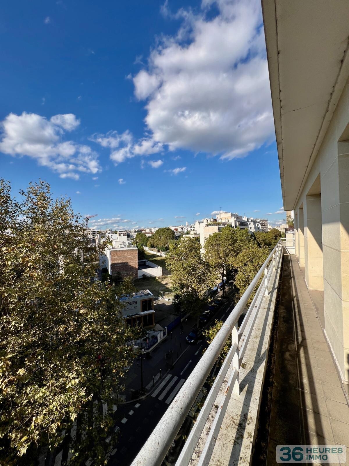 Appartement de 3 pièces avec grand balcon de 12 m² et vue dégagée