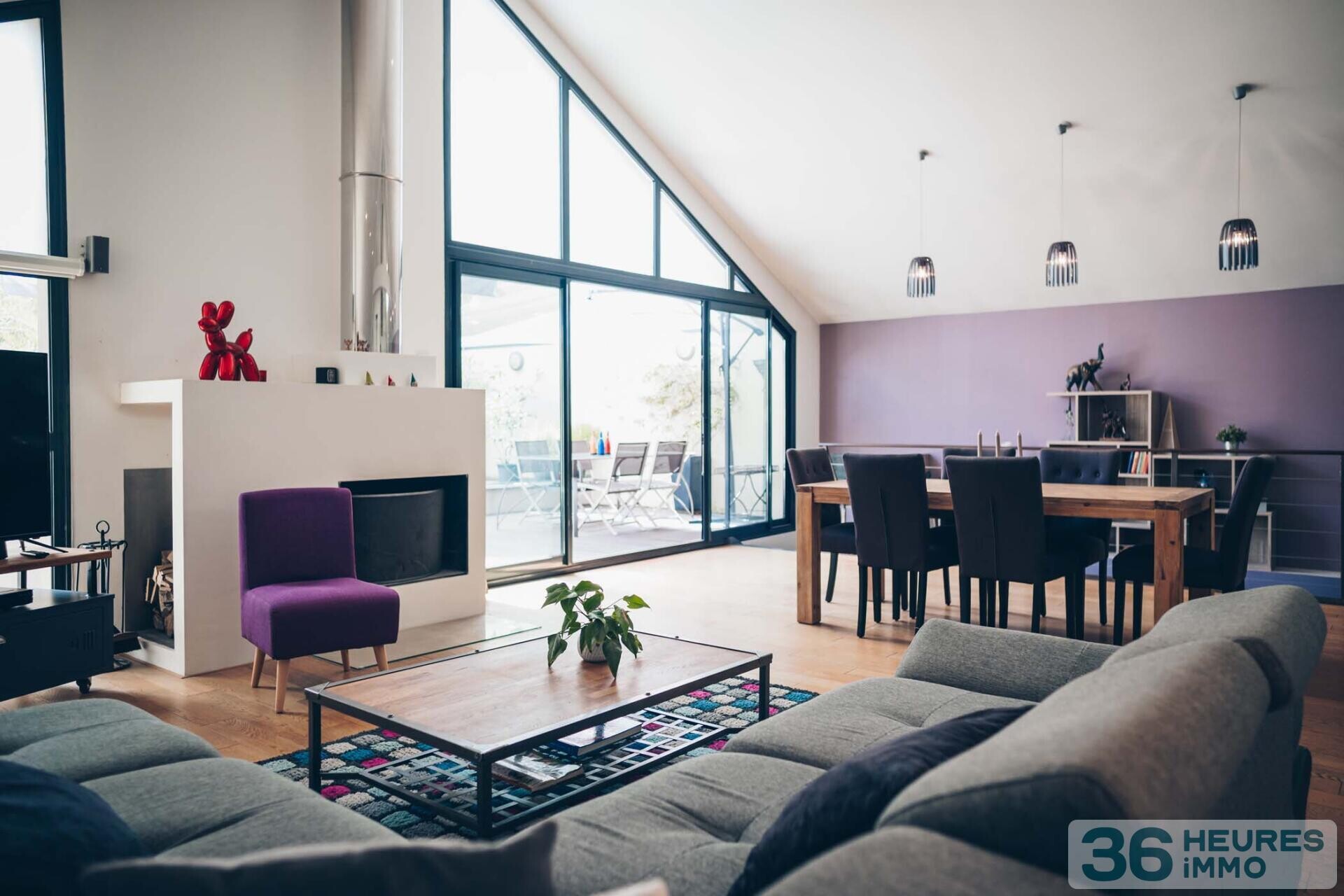 Maison contemporaine 4 chambres esprit LOFT + bureaux indépendants de 70m² en plein coeur de Nantes.