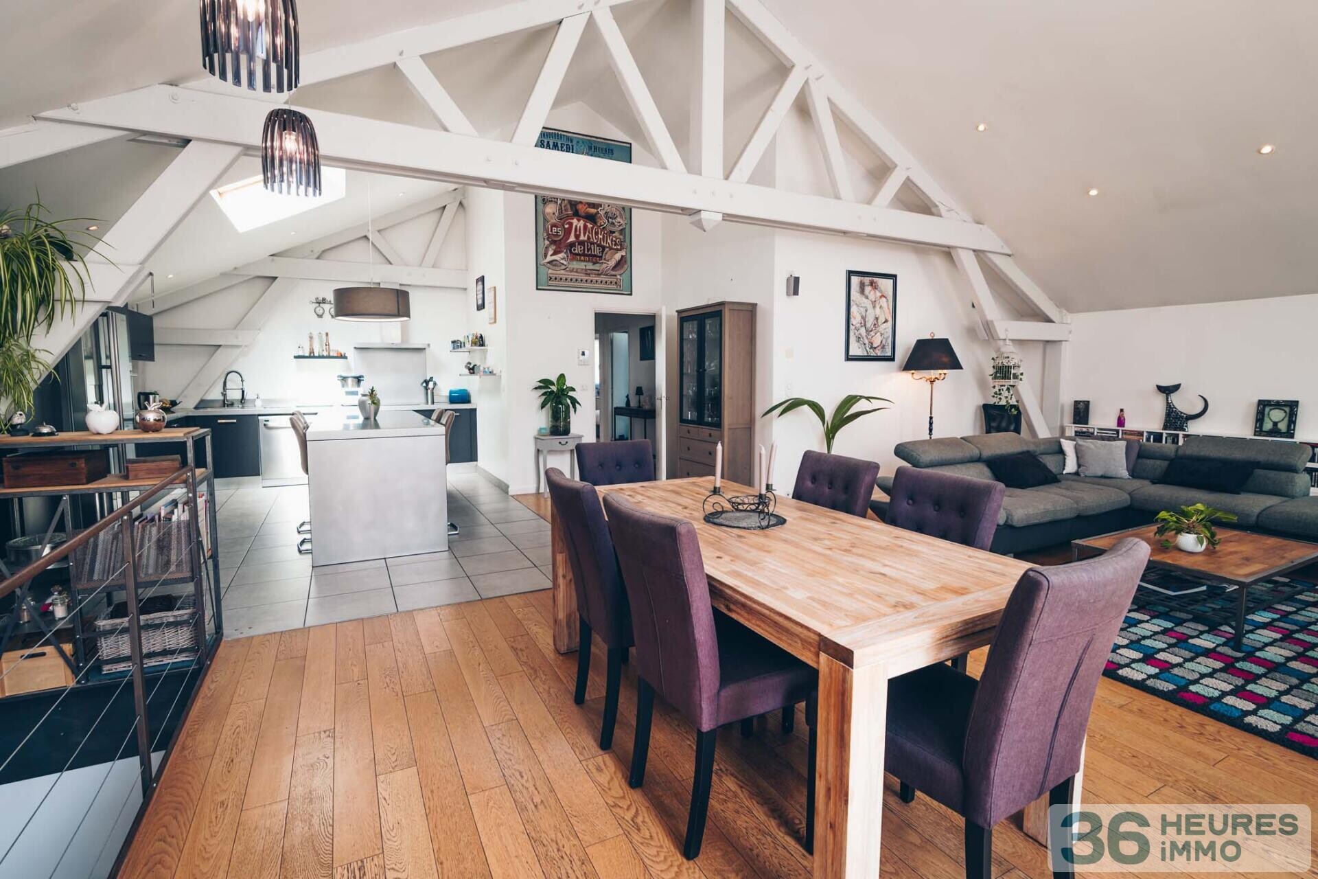 Maison contemporaine 4 chambres esprit LOFT + bureaux indépendants de 70m² en plein coeur de Nantes.