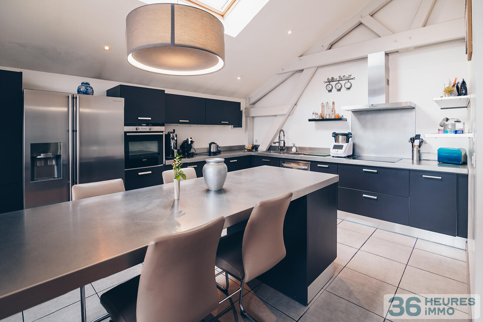 Maison contemporaine 4 chambres esprit LOFT + bureaux indépendants de 70m² en plein coeur de Nantes.