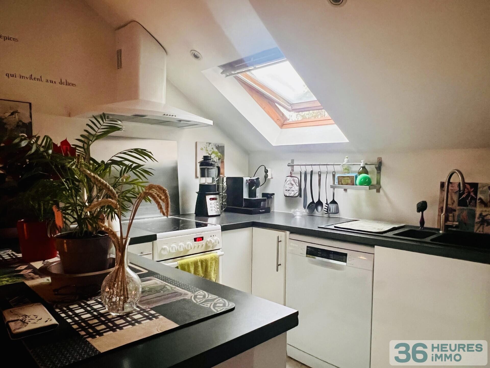 Appartement 3 pièces, avec place de parking et sans charge de co propriété 