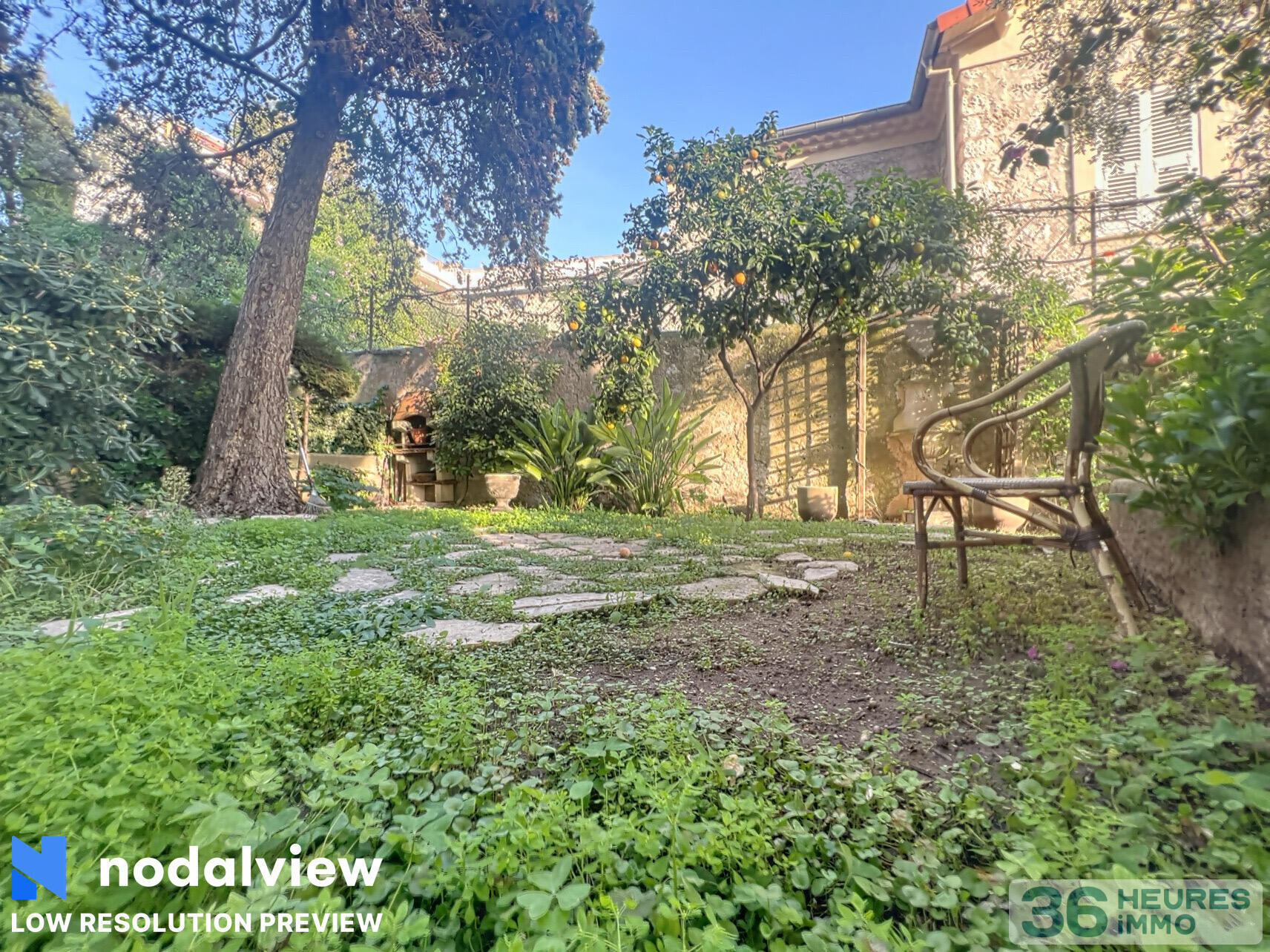 3 pièces de 83m2 en rez de jardin de 100m2