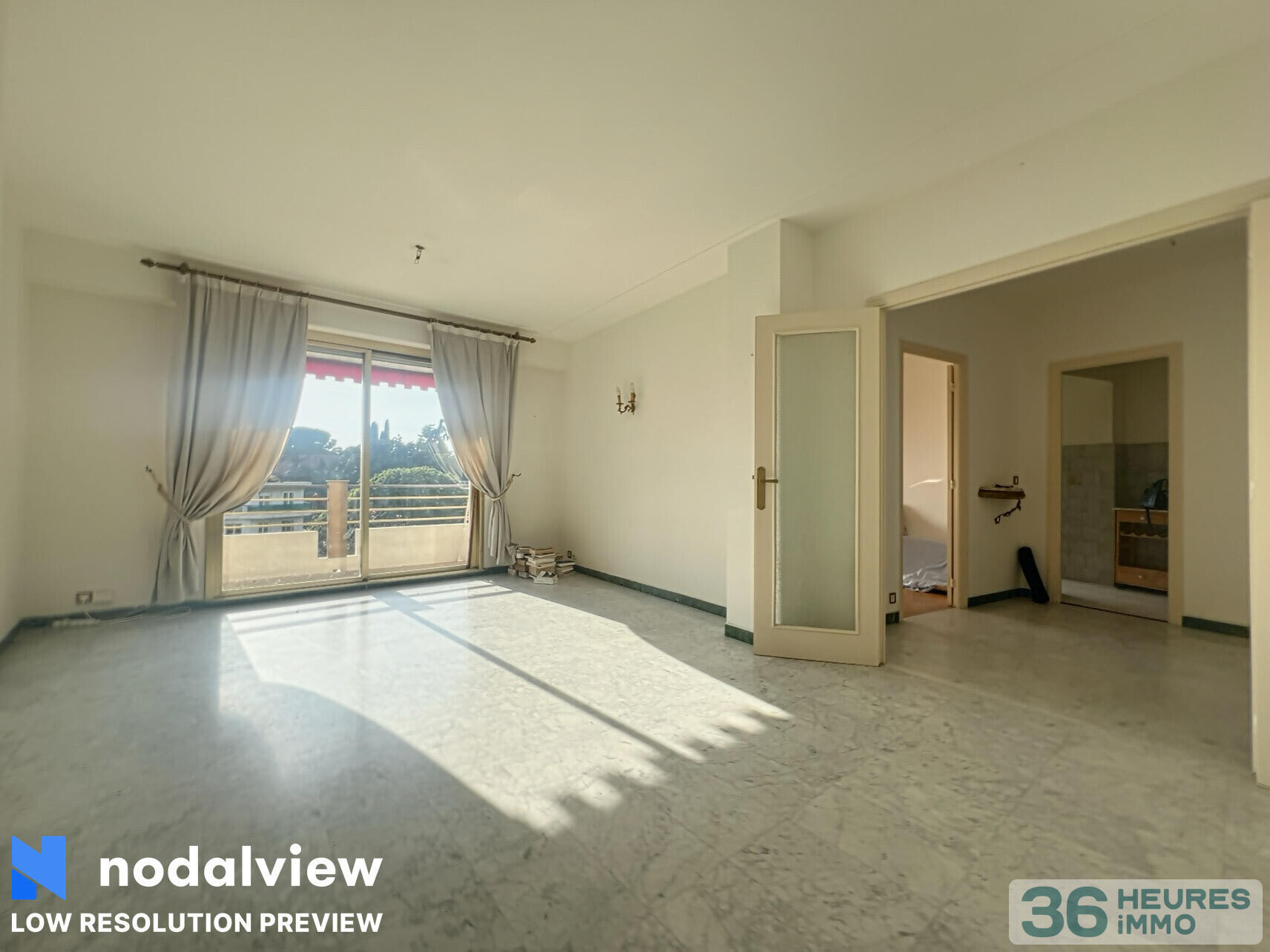 3 pièces de 83m2 en rez de jardin de 100m2