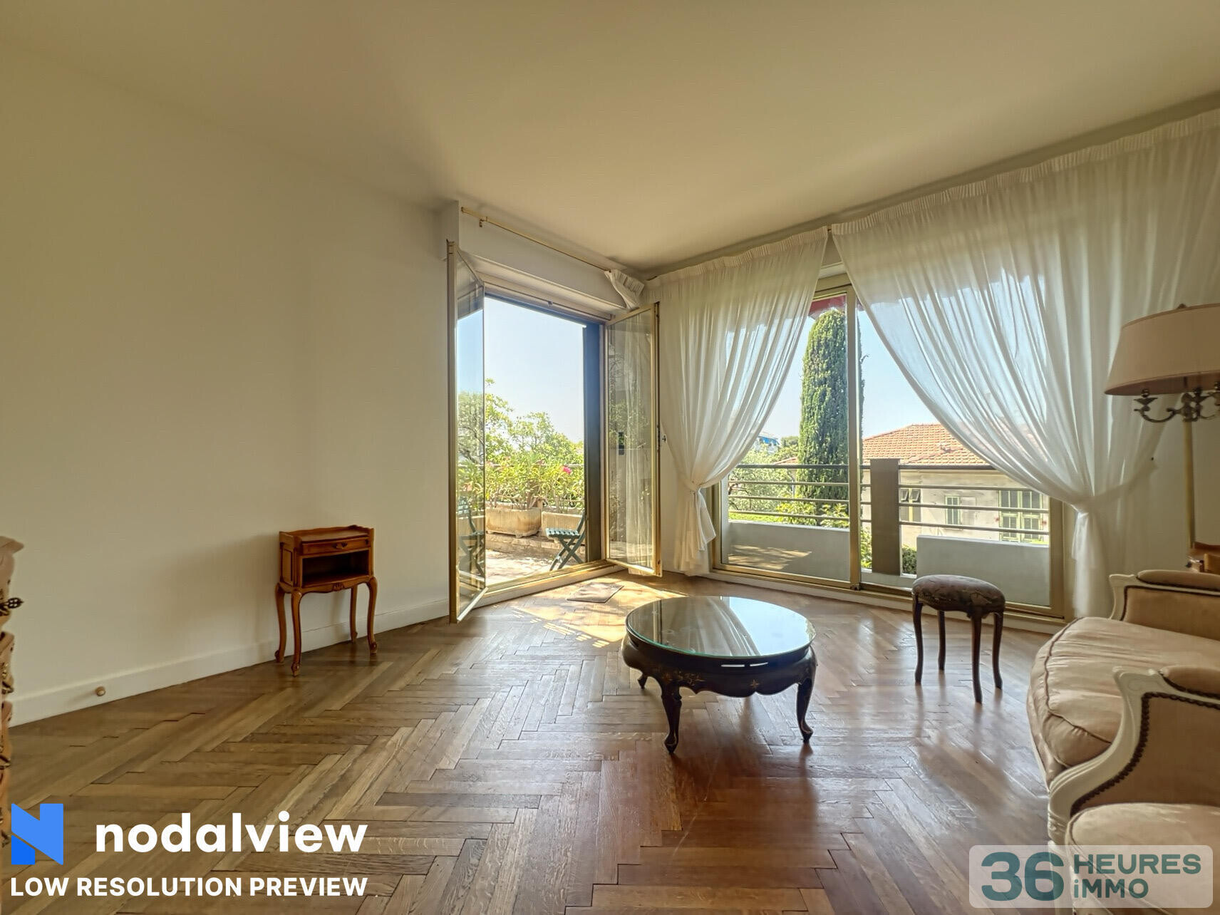 3 pièces de 83m2 en rez de jardin de 100m2