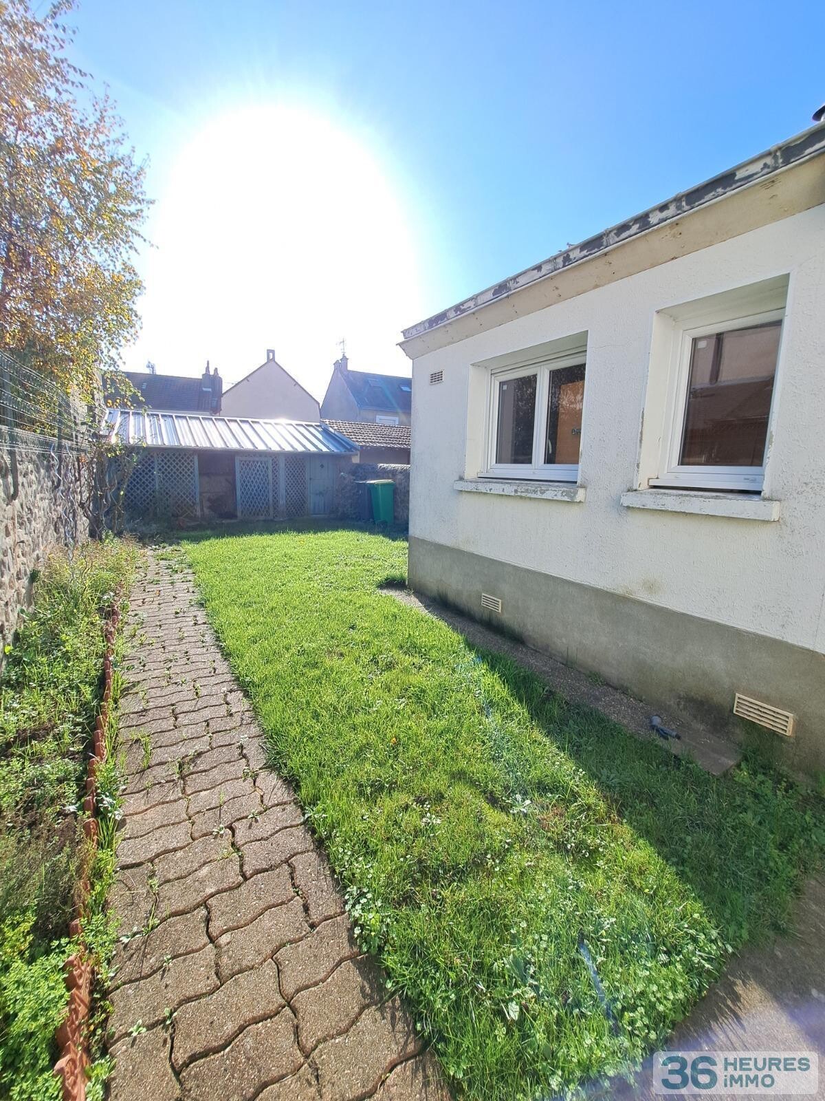 RUE GUILLEMARE - MANCELLE AVEC JARDIN - POSSIBILITE 2 APPARTEMENTS 