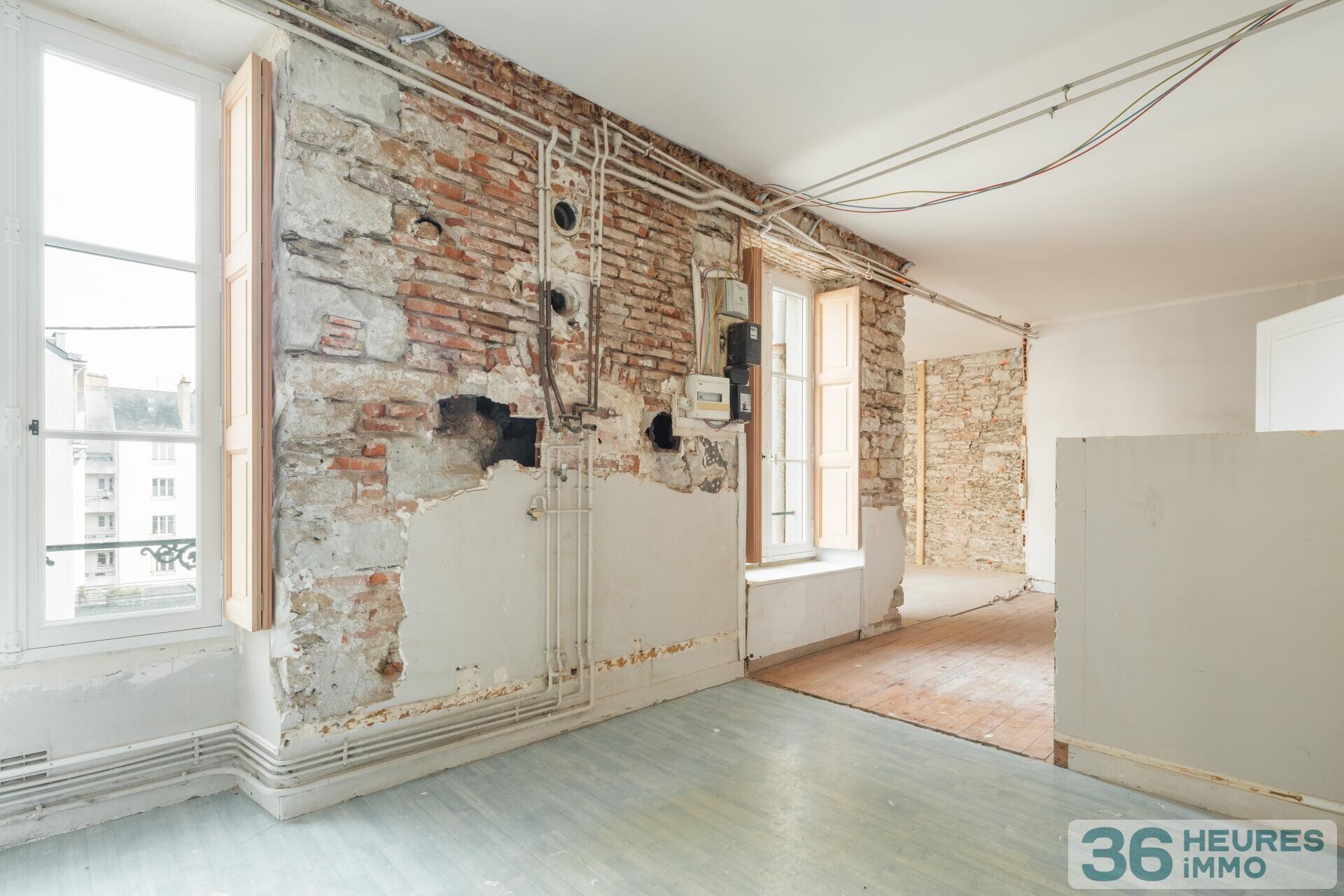 Appartement spacieux à rénover - Quartier Notre-Dame de Bon Port