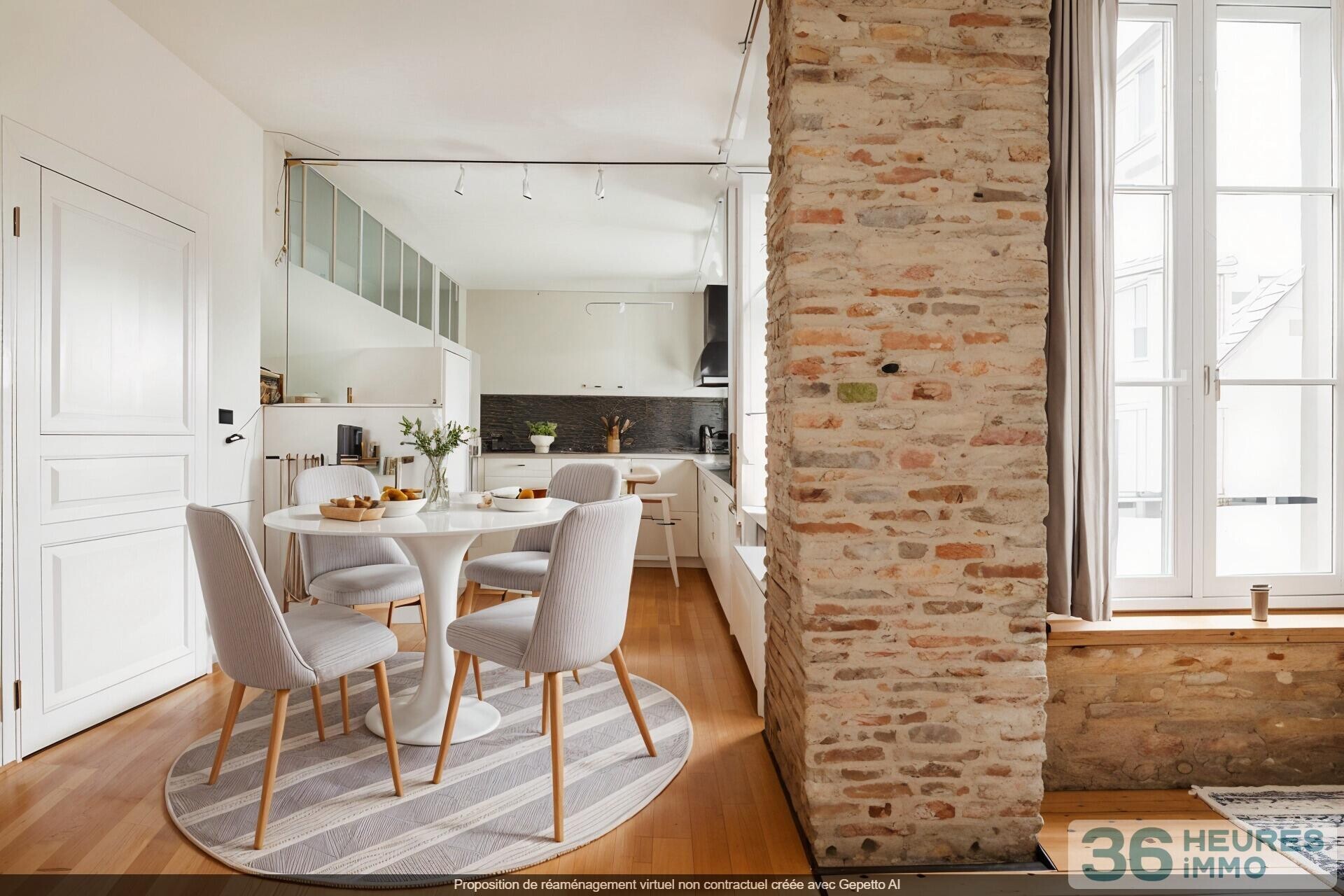 Appartement spacieux à rénover - Quartier Notre-Dame de Bon Port