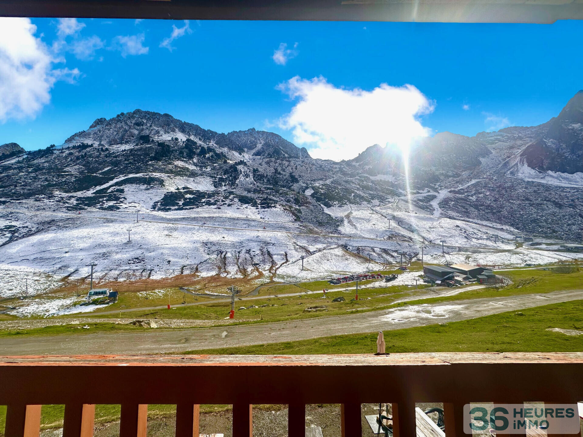 Enchères, studio à la Mongie , au pied des pistes