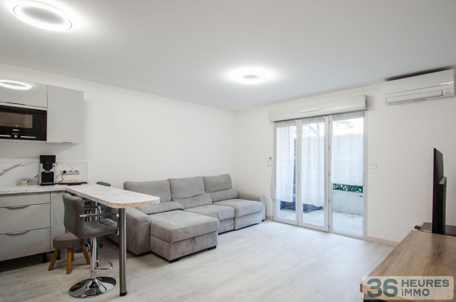 Bel appartement rénové avec terrasse et piscine