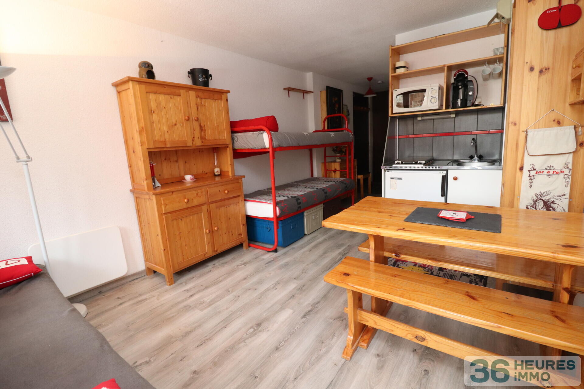 studio + coin montagne de 23.98 m² - vue Mont Blanc