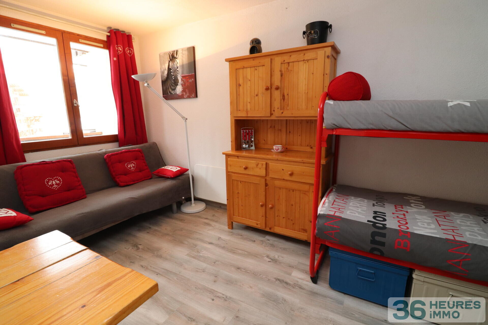 studio + coin montagne de 23.98 m² - vue Mont Blanc