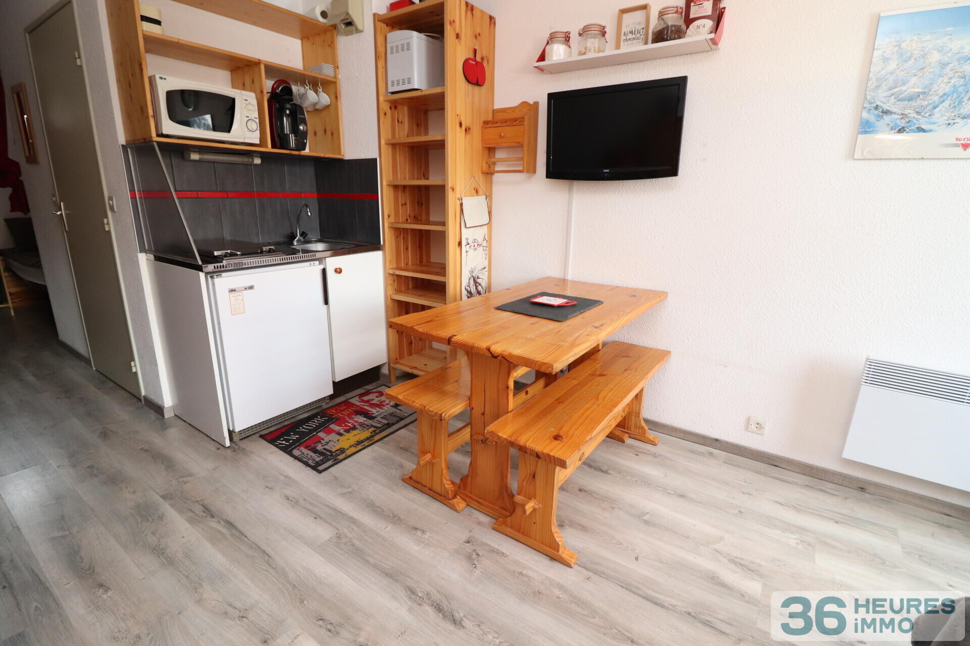studio + coin montagne de 23.98 m² - vue Mont Blanc
