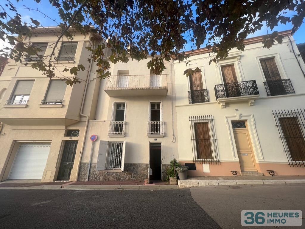 Maison de pecheur VUE MER  T5 PORT VENDRES 