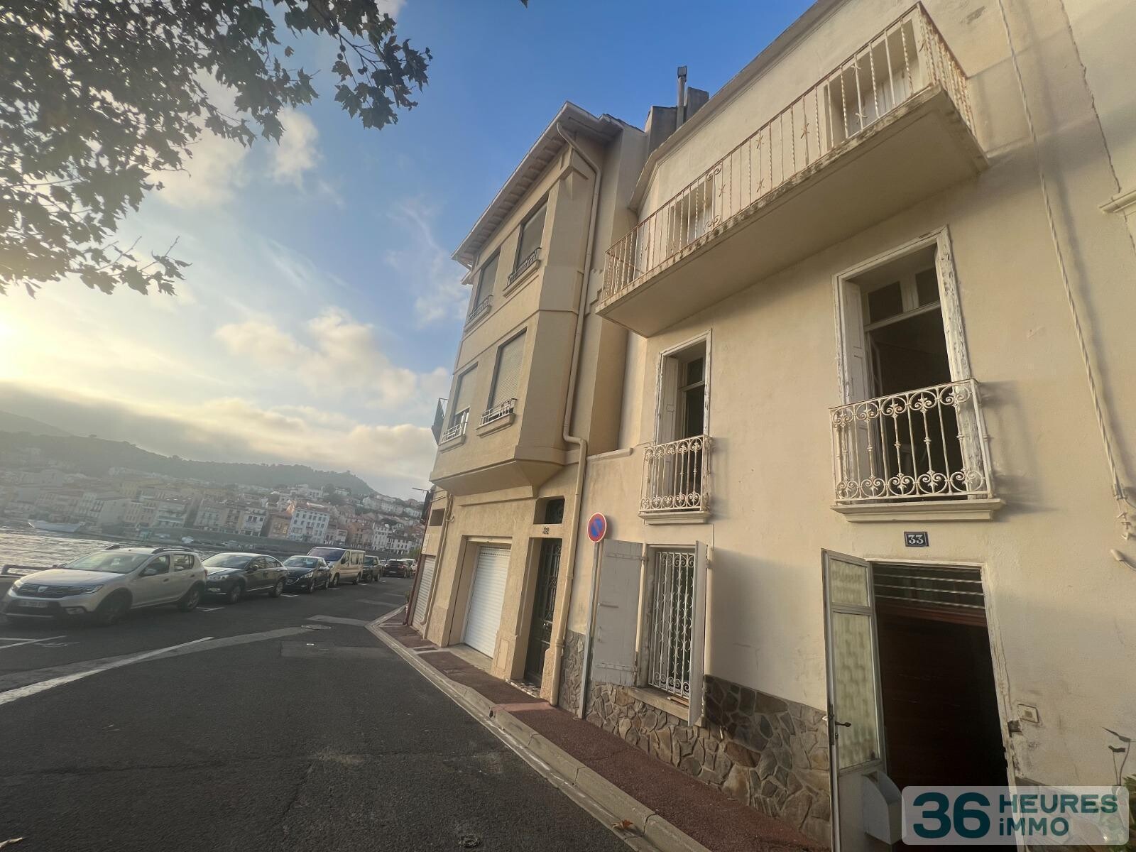 Maison de pecheur VUE MER  T5 PORT VENDRES 