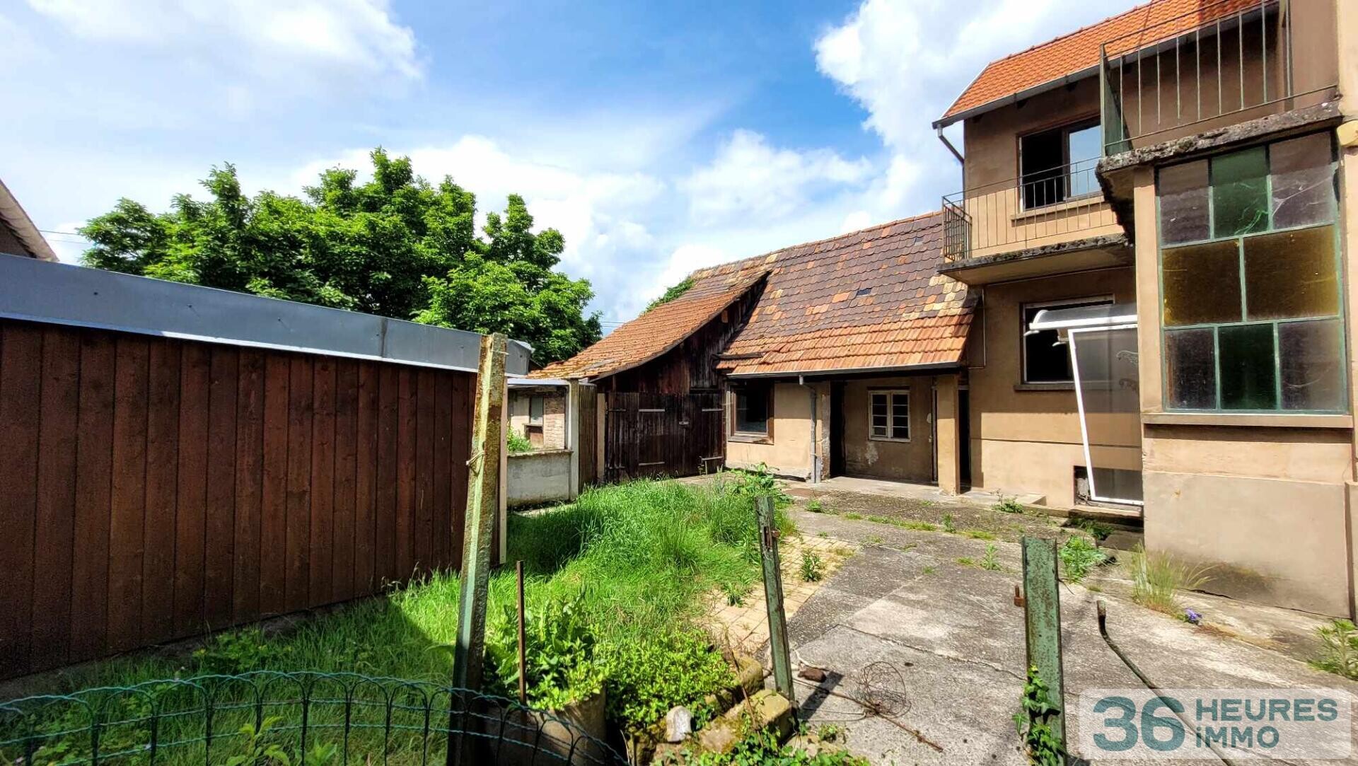 OBERHOFFEN-SUR-MODER Maison à rénover !! 