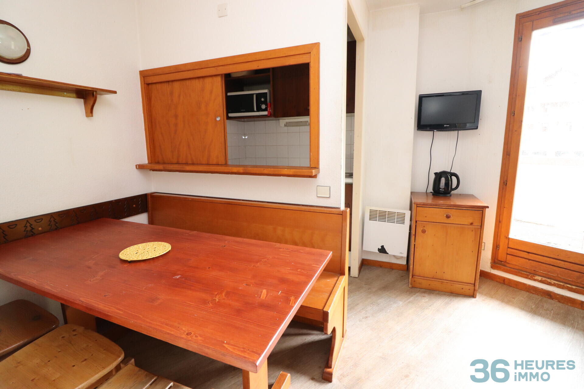 2 pièces + coin montagne de 27 m² avec emplacement de parking