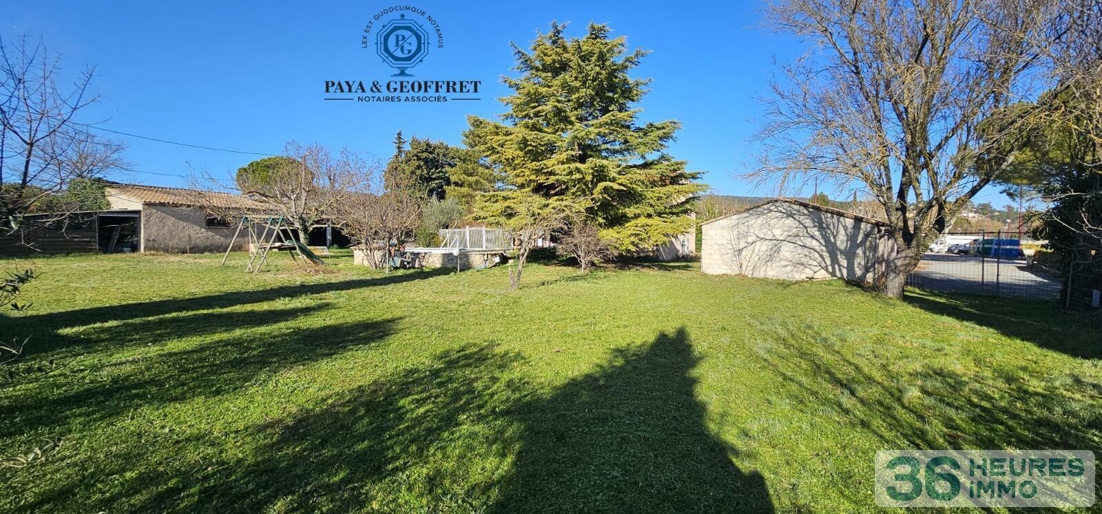 Assiette foncière de 2212m² à GAREOULT (83)