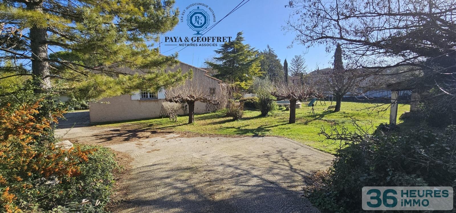 Assiette foncière de 2212m² à GAREOULT (83)