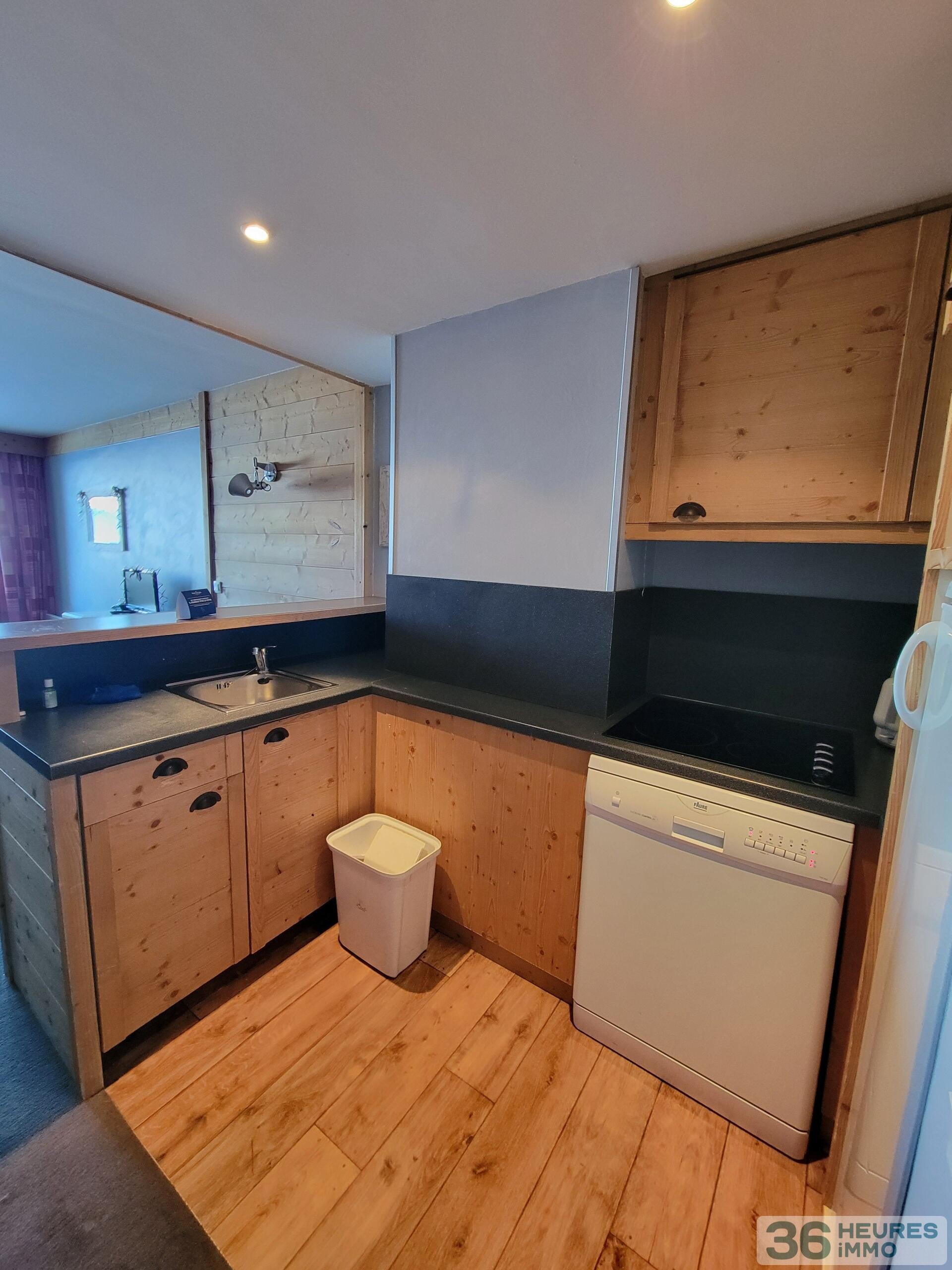 Spacieux appartement avec accès PMR face aux pistes dans une résidence à Belle Plagne haut