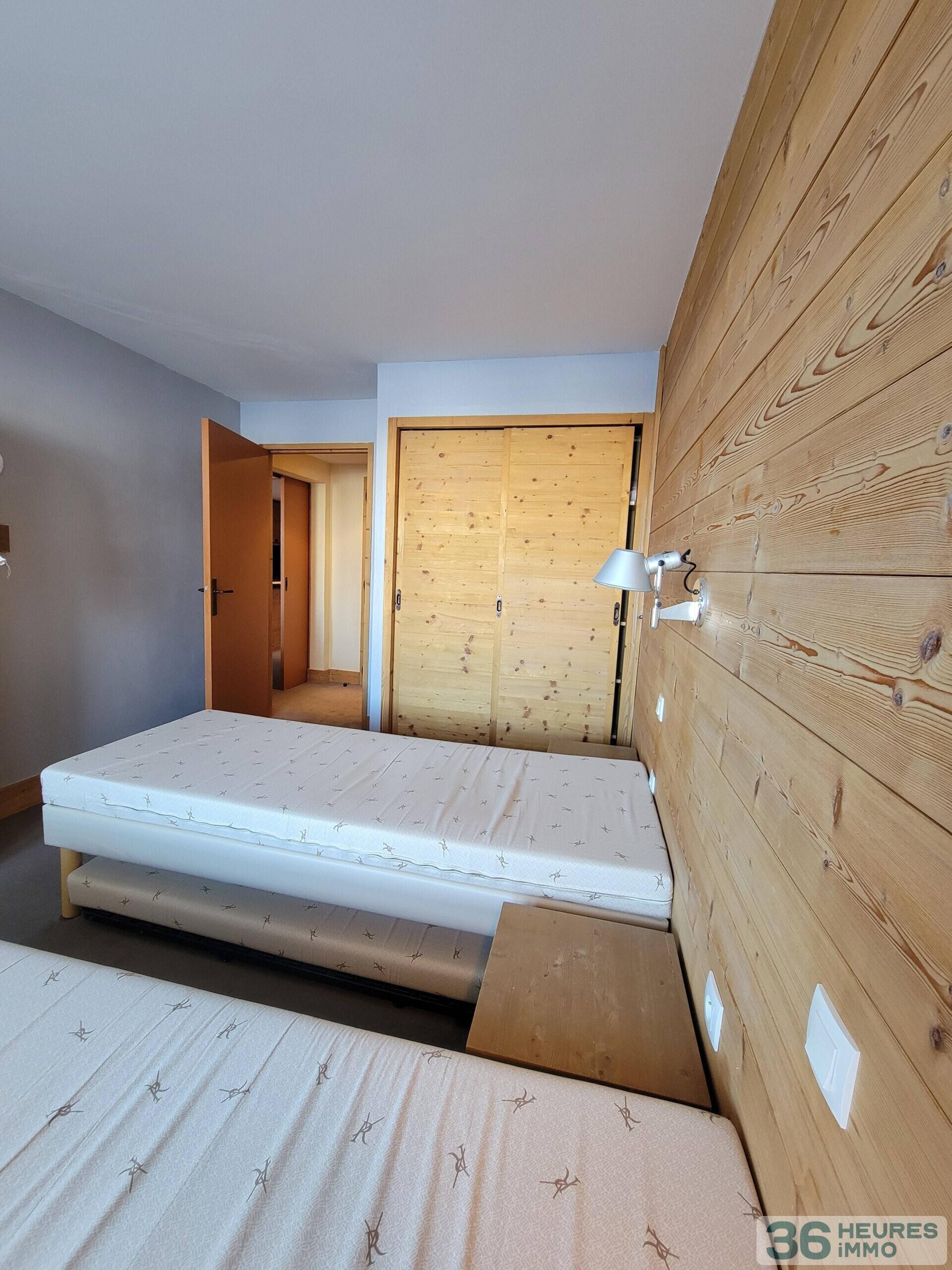 Spacieux appartement avec accès PMR face aux pistes dans une résidence à Belle Plagne haut