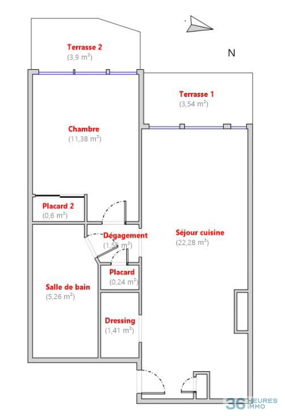 Spacieux appartement avec accès PMR face aux pistes dans une résidence à Belle Plagne haut