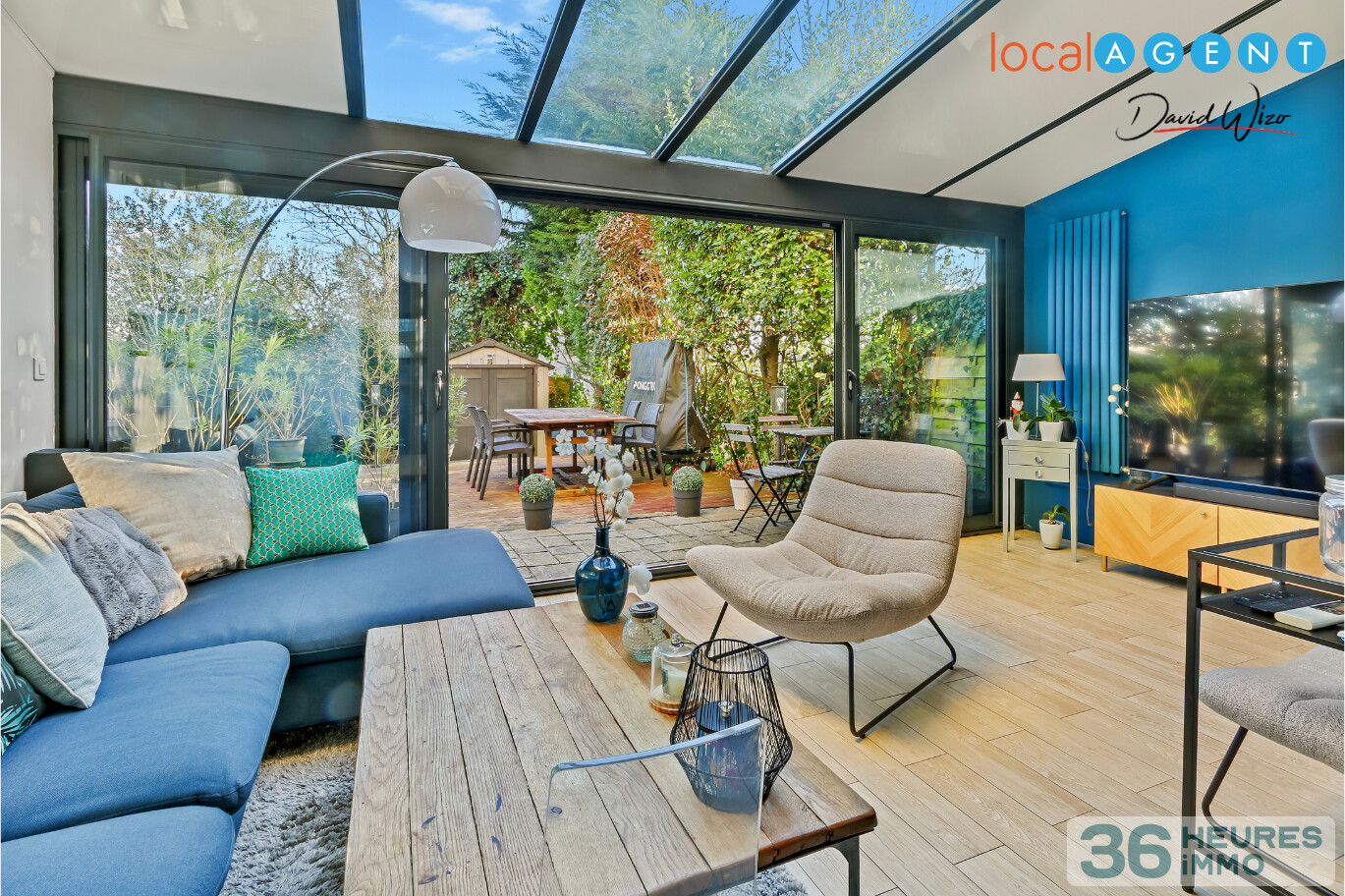 Un  Esprit Cosy pour ce duplex avec jardin