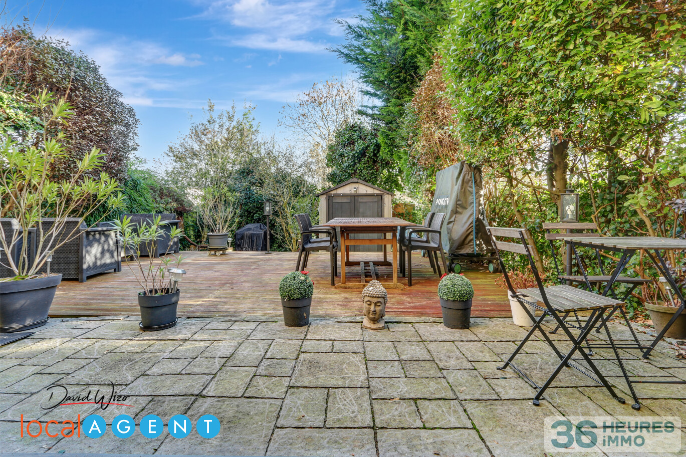 Un  Esprit Cosy pour ce duplex avec jardin