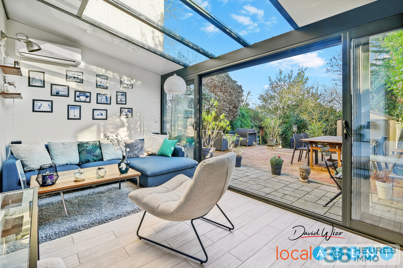 Un  Esprit Cosy pour ce duplex avec jardin