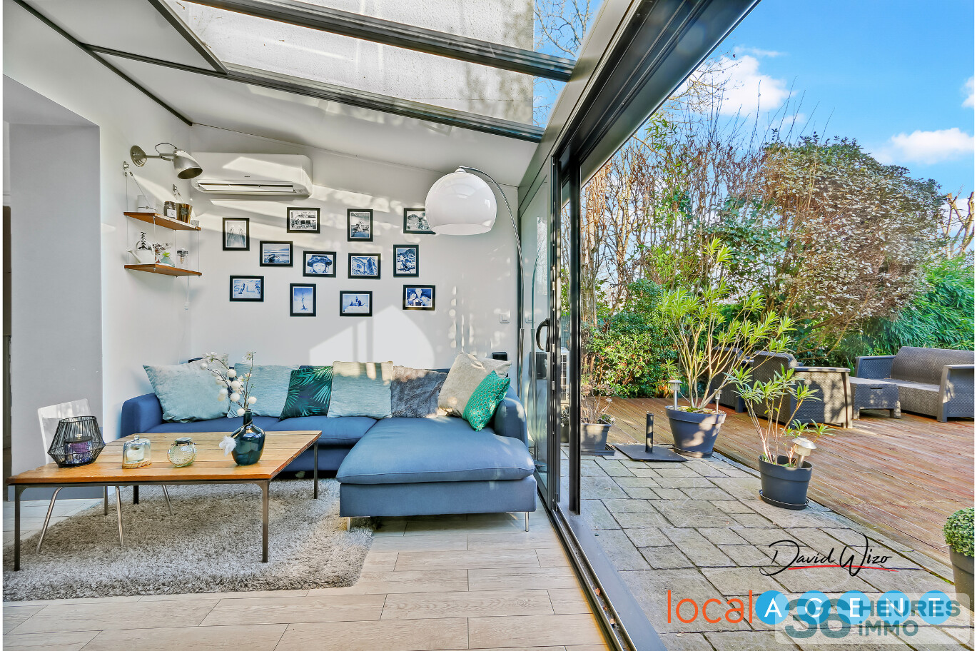 Un  Esprit Cosy pour ce duplex avec jardin