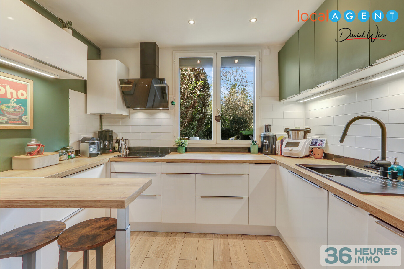 Un  Esprit Cosy pour ce duplex avec jardin