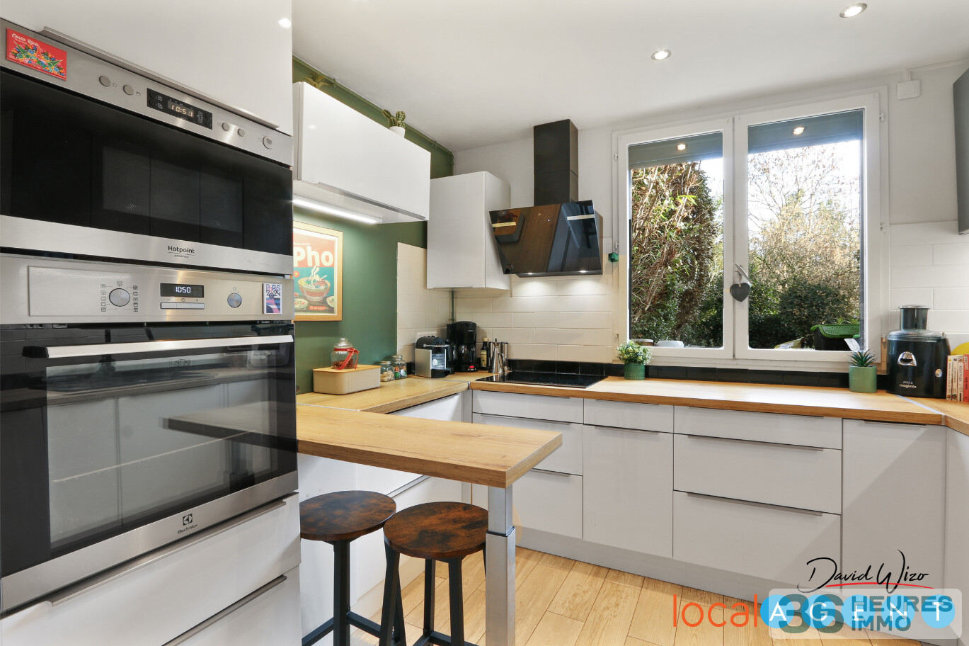 Un  Esprit Cosy pour ce duplex avec jardin