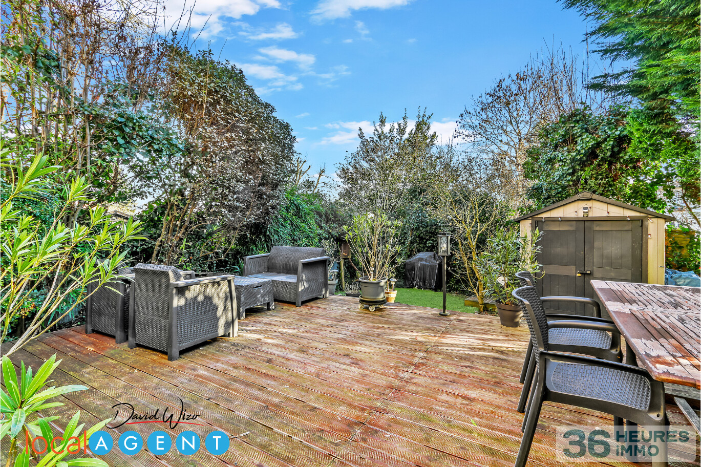 Un  Esprit Cosy pour ce duplex avec jardin