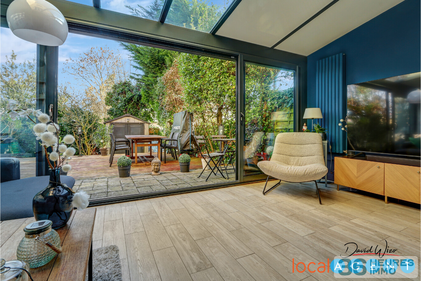 Un  Esprit Cosy pour ce duplex avec jardin