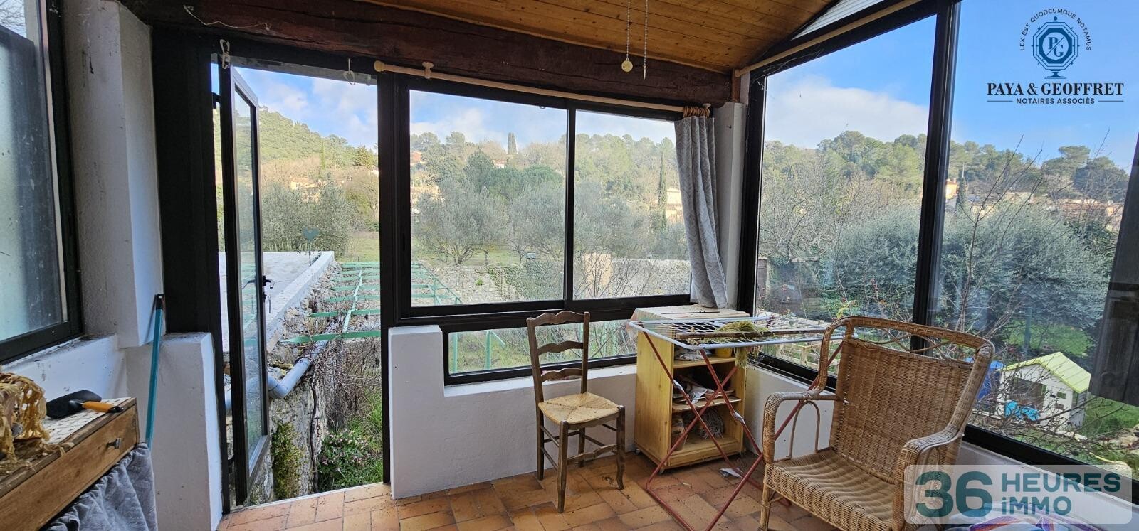 Maison de village de 114m² à rénover avec jardin à LA ROQUEBRUSSANNE