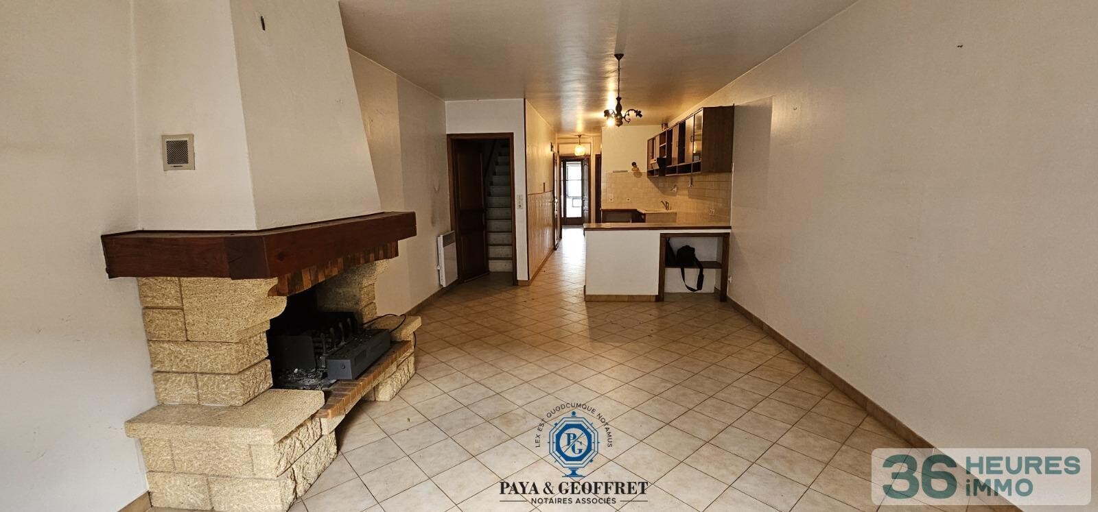 Maison de village de 114m² à rénover avec jardin à LA ROQUEBRUSSANNE