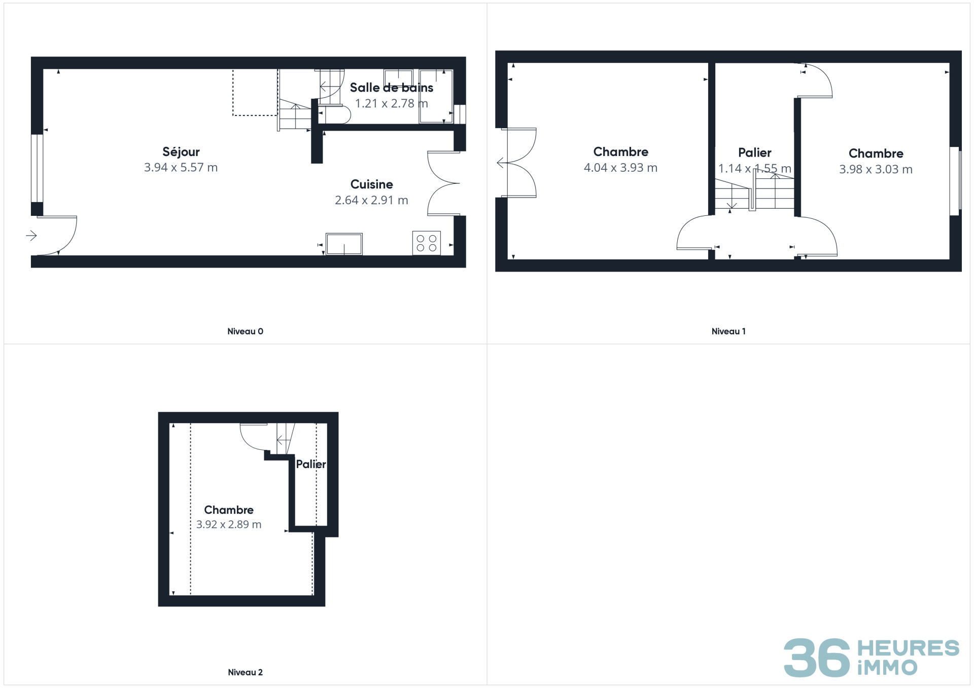 Maison 3 chambres avec jardin