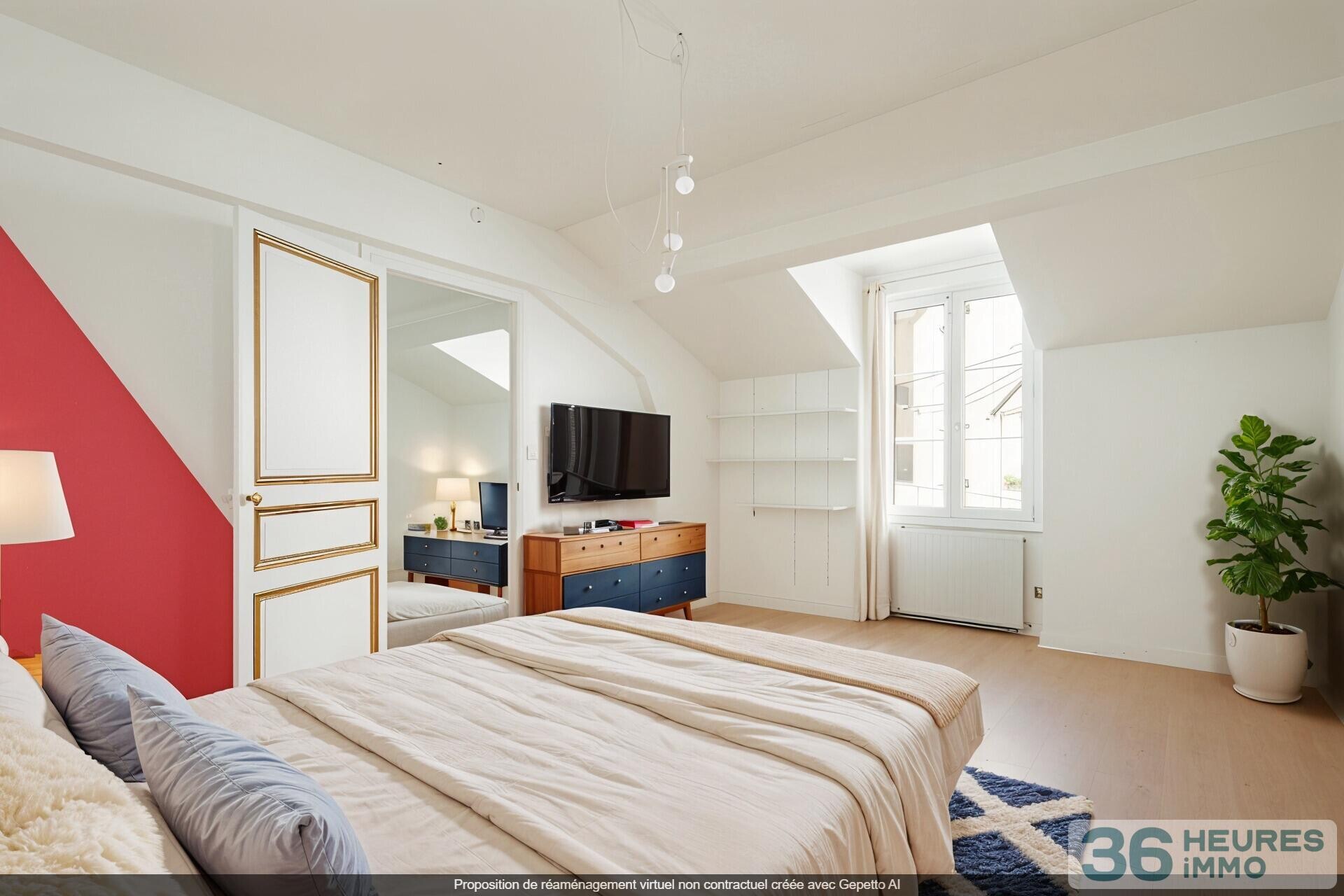 Charmant appartement au coeur de Nantes, au calme, avec vue sur jardin