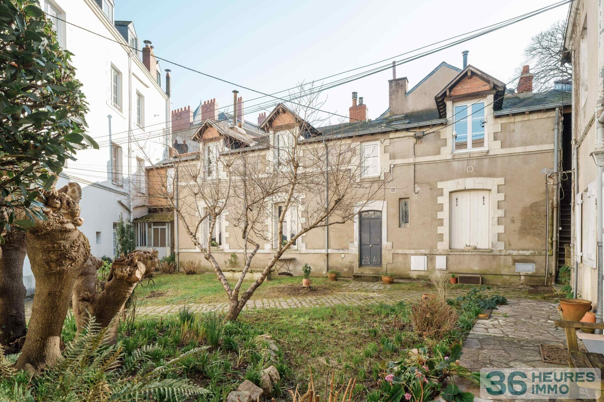 Charmant appartement au coeur de Nantes, au calme, avec vue sur jardin