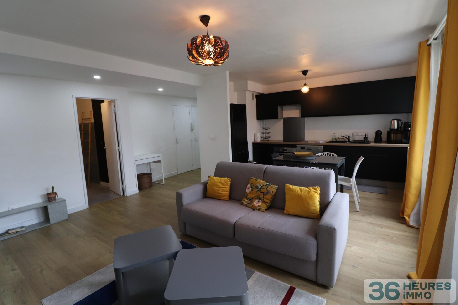 Appartement de 2 pièces d'environ 46m²