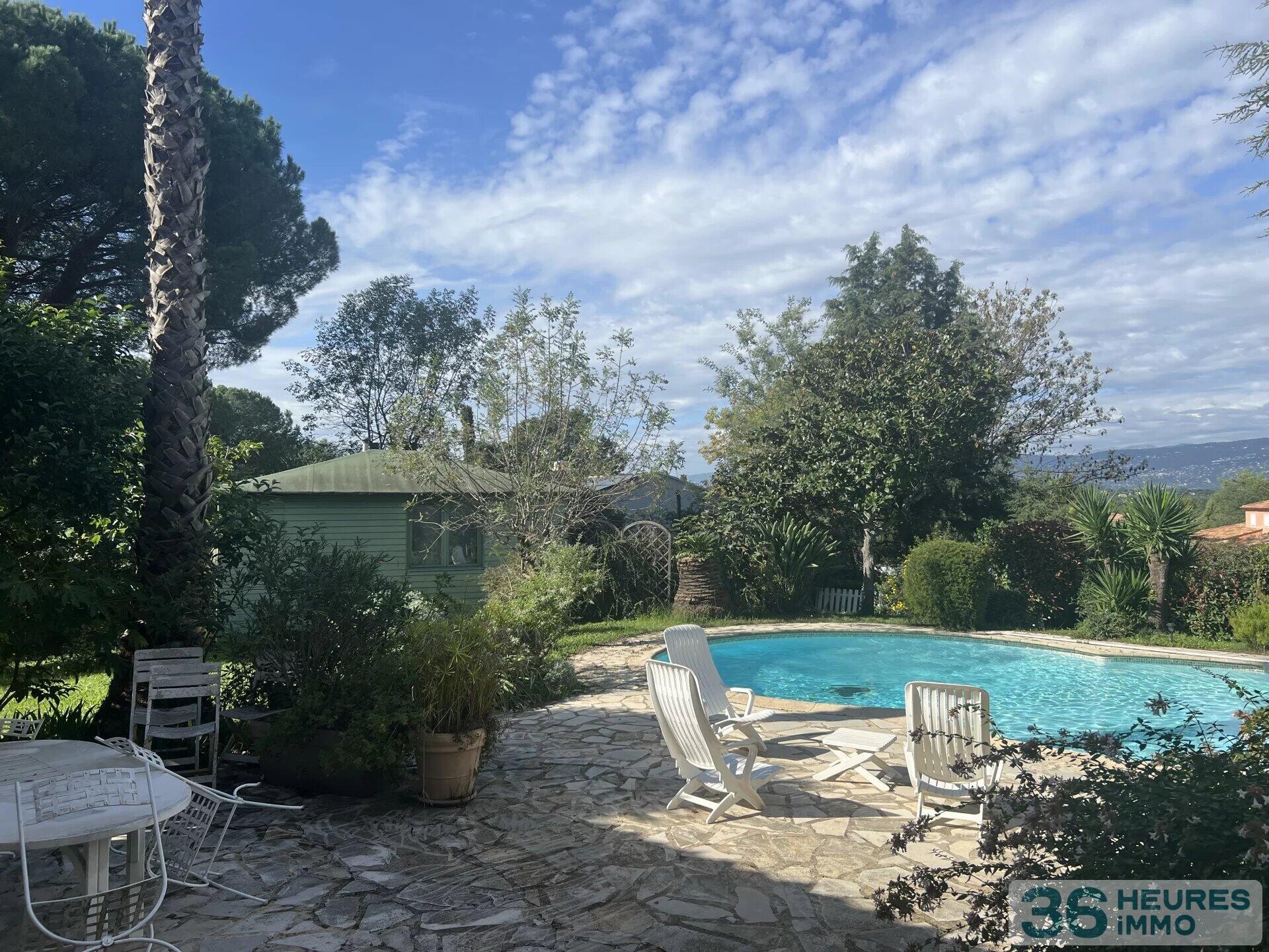 Charming house with swimming pool in La Roquette-sur-Siagne