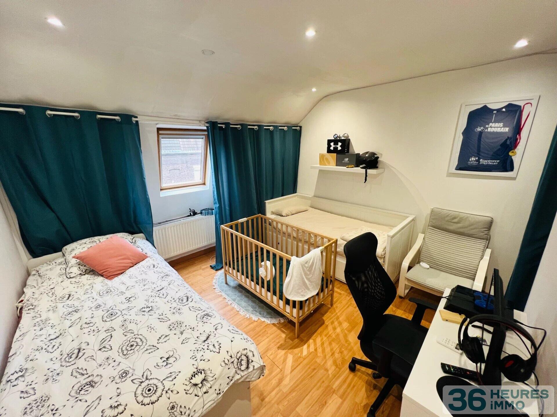 ROUBAIX Maison 1930 mitoyenne 5 pieces 93 m²