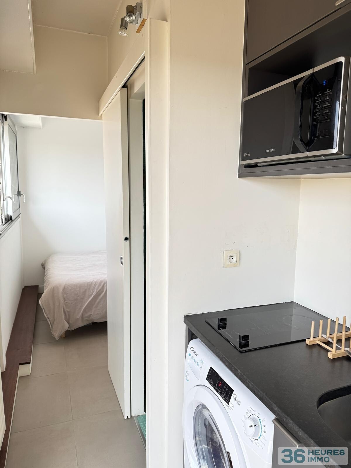 Appartement T1  avec balcon + cellier privatif dans résidence de services 