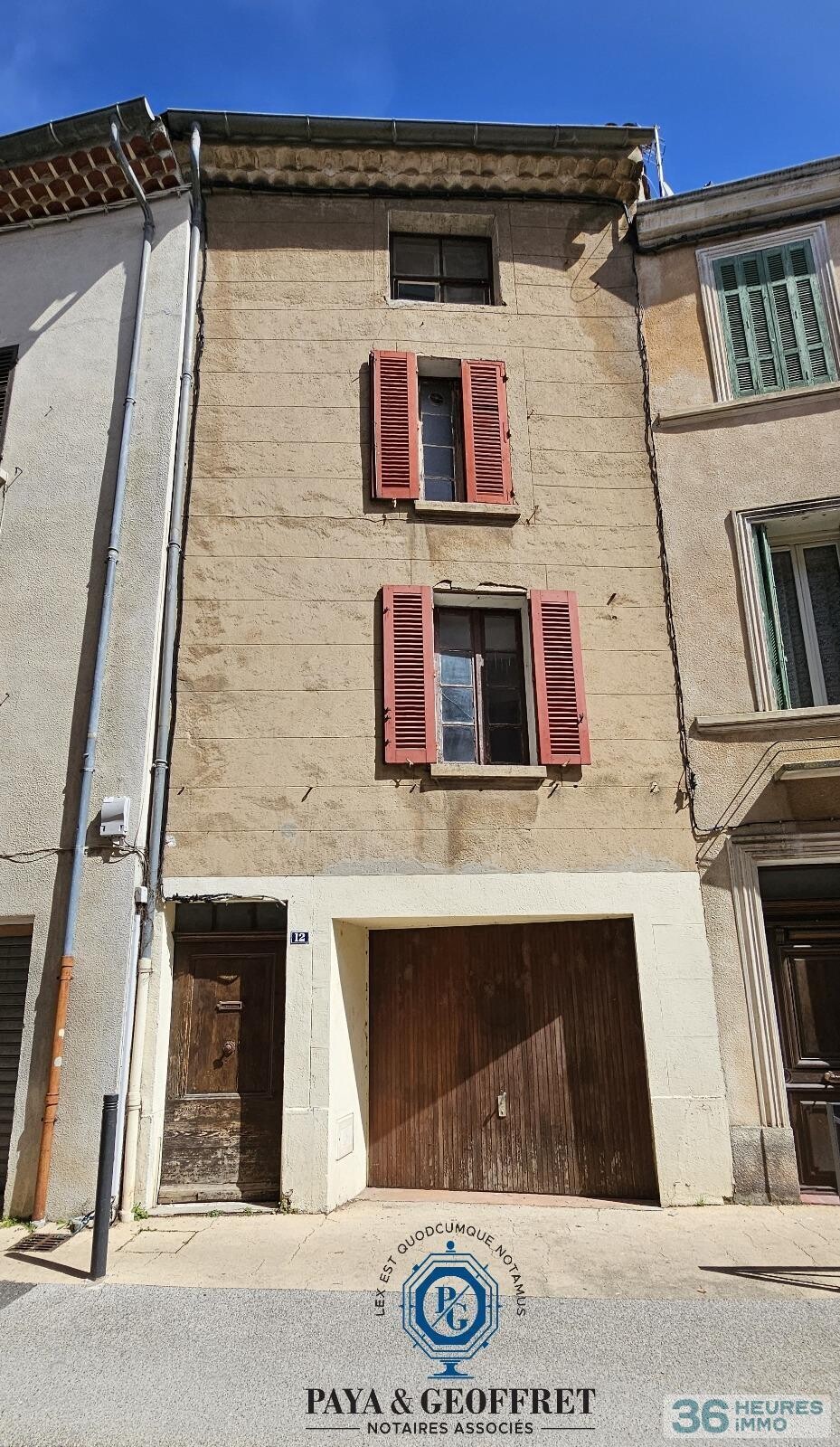 Immeuble de rapport à rénover de 276 m² à LA ROQUEBRUSSANNE