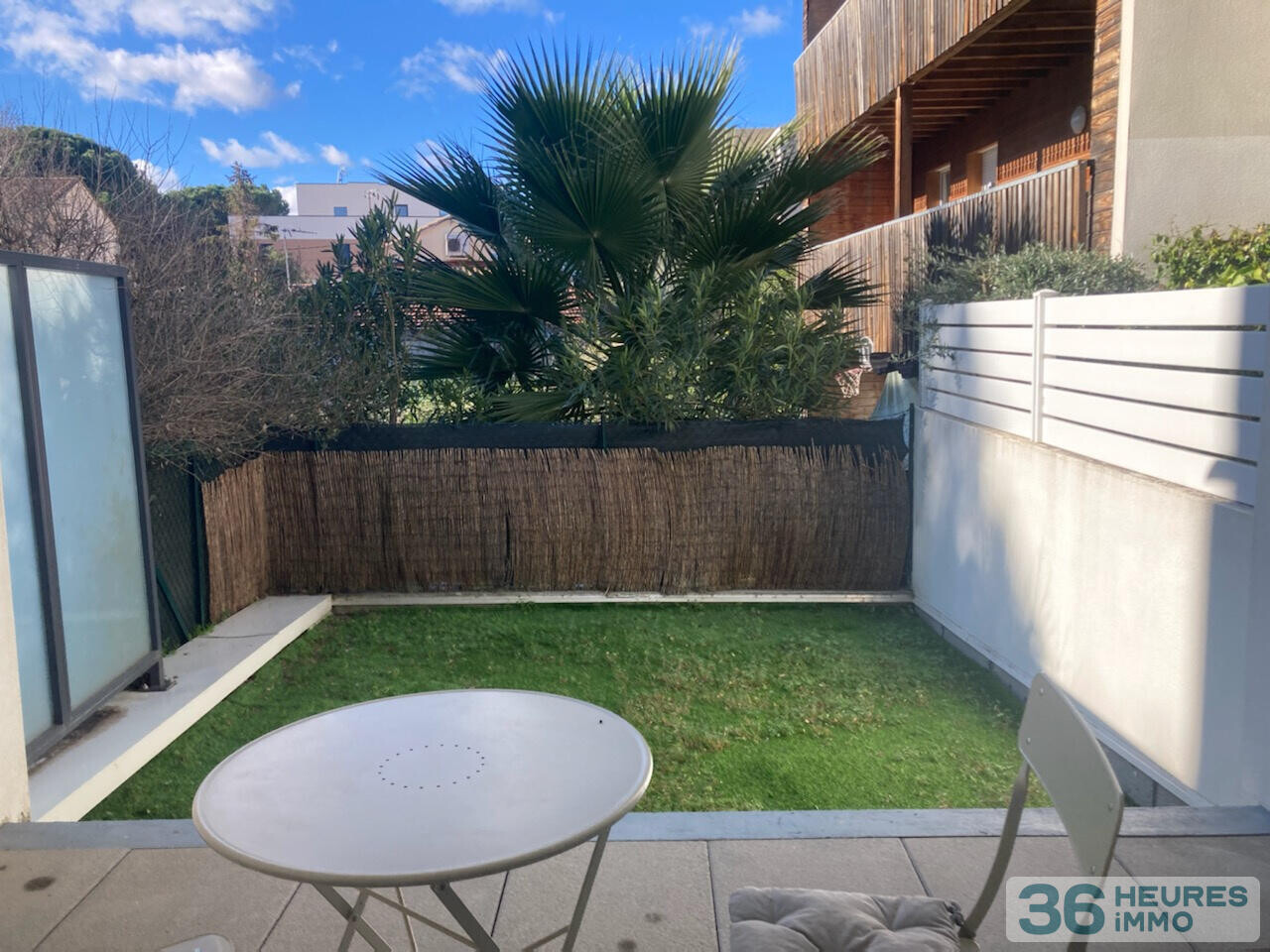 T1 Bis de 35m2 avec terrasse de 23m2 garage