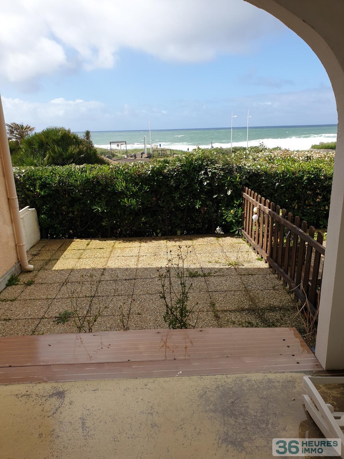 Appartement 21 m² - Terrasse avec vue mer