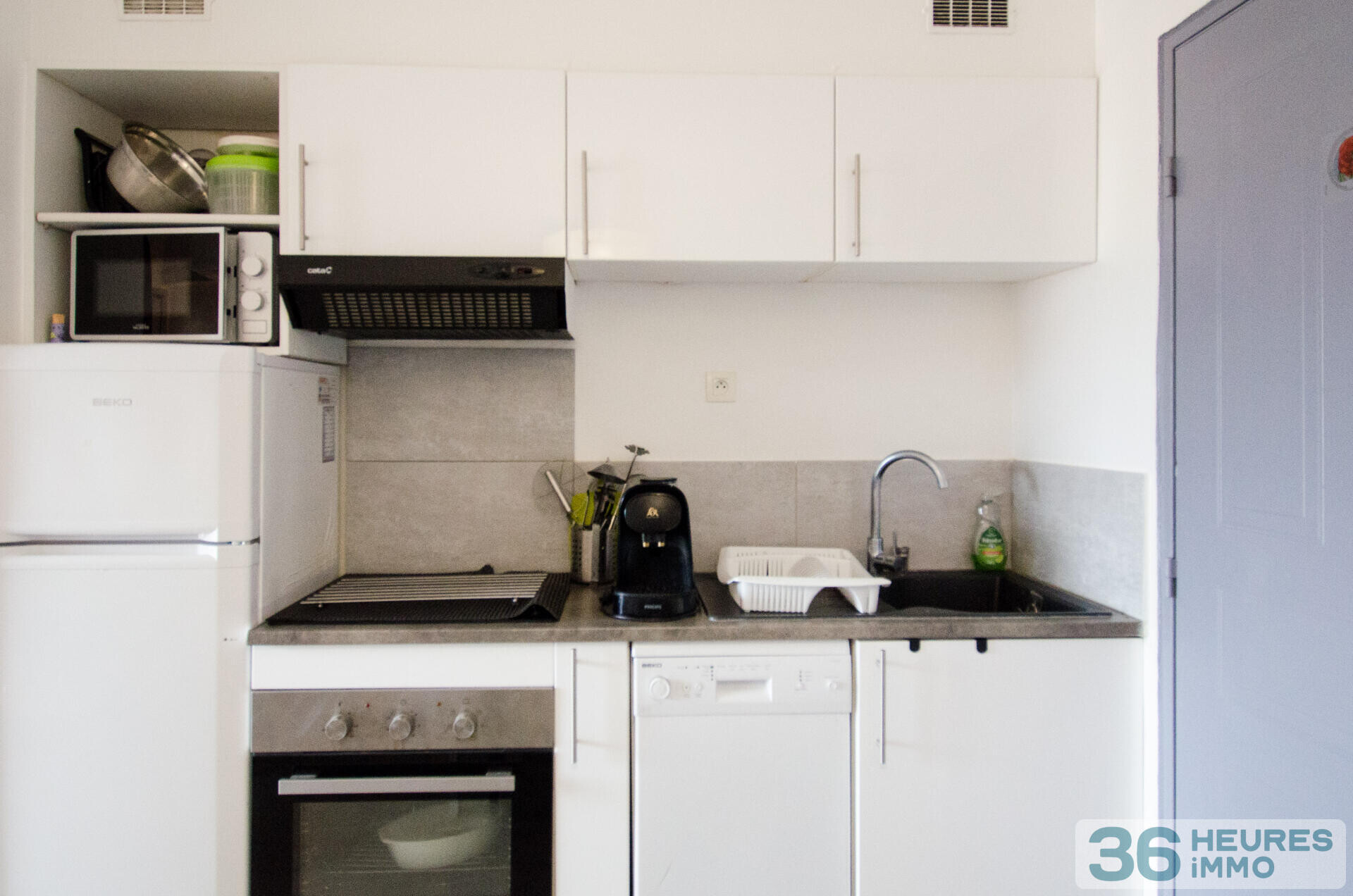 Bel appartement meublé, avec grande piscine et près des plages, idéal investisseurs