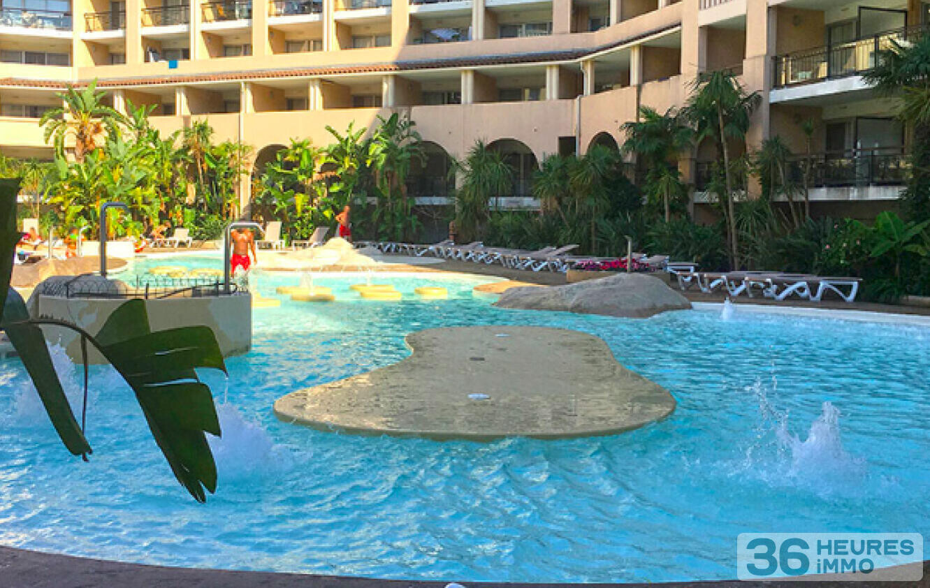 Bel appartement meublé, avec grande piscine et près des plages, idéal investisseurs